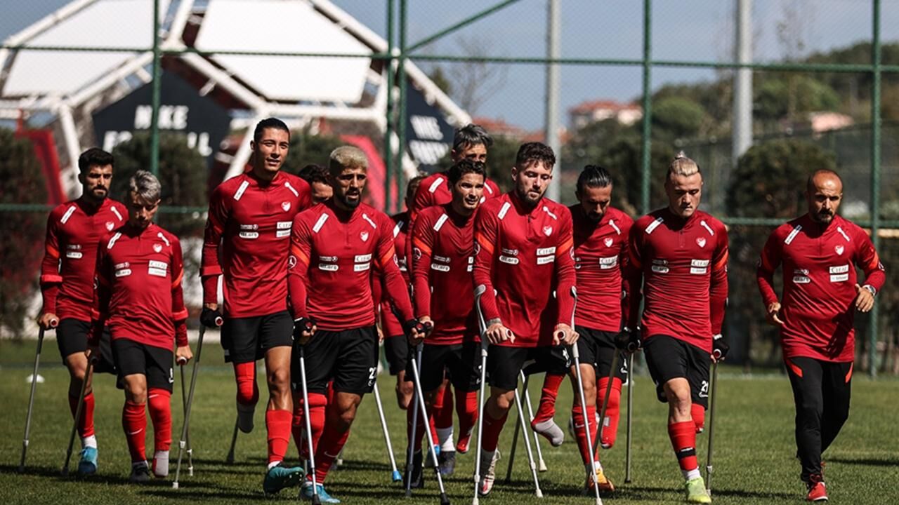 Ampute Milli Takımı’nın gençleri Dünya Kupası’na hazır