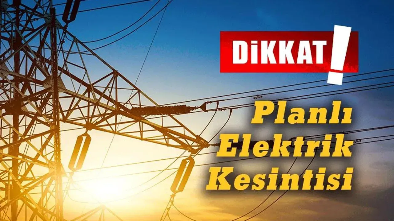 Antalya elektrik kesintisi 22 Nisan 2026: İlçe listesi