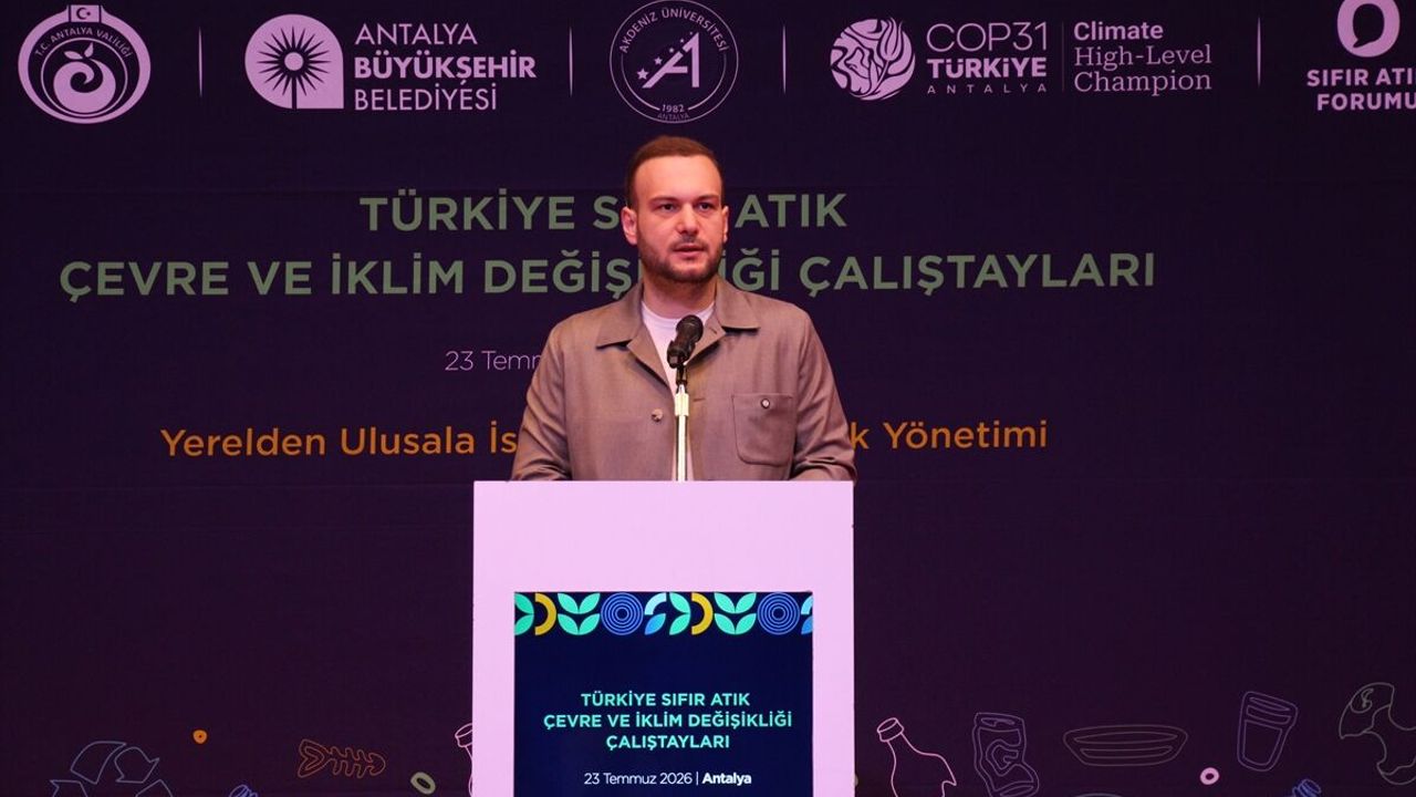 Antalya’da sıfır atık ve iklim çalıştayı düzenlendi