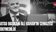 Antalya'da Tekne Kazasında Hayatını Kaybeden ATSO Başkanı Bahar'ın Cenazesi Defnedildi