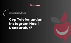 Cep Telefonundan Instagram Nasıl Dondurulur?