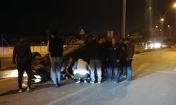 İki Otomobilin Çarpışması Sonucu, 1 Kişi Yaralandı