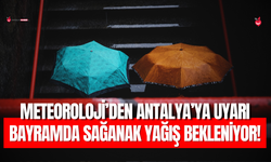 Meteoroloji’den Antalya’ya Uyarı: Bayramda Sağanak Yağış Bekleniyor!