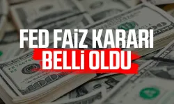 Fed faiz kararını değiştirmedi: Sabit kaldı
