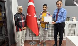 Akseki’de çevre için örnek projeye teşekkür belgesi