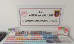 Alanya’da jandarmadan kaçak ürün operasyonu