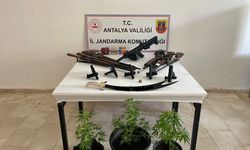 Antalya'da Ruhsatsız Silah Operasyonun'da 5 Gözaltı