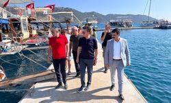 Demre Kaleköy’de yeni iskele hizmete açıldı