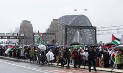 Avustralya’da Gazze protestosu: 100 bin kişi yürüdü