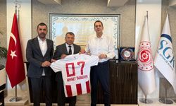 Antalyaspor Başkanı Perçin’den SGK İl Müdürü’ne ziyaret