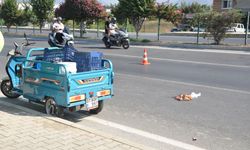 Gazipaşa’da triportör kazasında sürücü yaralandı