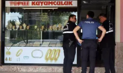Antalya’da kuyumcudan 750 bin TL’lik altın gaspı