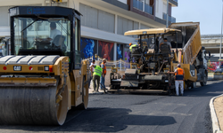 Manavgat’ta D400 kara yolunda altyapı ve üstyapı çalışmaları