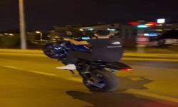 Manavgat’ta motosiklet akrobasi yapan sürücüye ceza