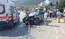 Antalya Kaş’ta iki otomobil çarpıştı: 1 yaralı