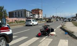 Karasu’da kaza: Elektrikli motosiklet sürücüsü öldü