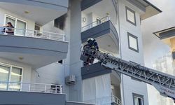 Alanya’da apartman dairesindeki yangın kısa sürede söndürüldü