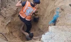 Gazze’de toprak altında kalan kişi kurtarıldı