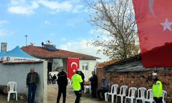 Şehit Astsubay İbbiği'nin ailesine Çorum Valisi Çalgan'dan taziye ziyareti