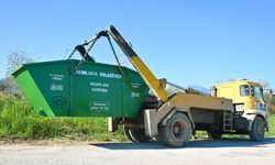 Kumluca’da hal ve sanayi sitesine yeni atık konteynerleri