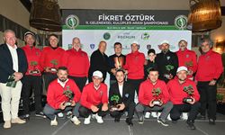 Kemer Golf Kulübü Fikret Öztürk Turnuvası’nda şampiyon
