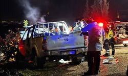 Antalya’da yanan araçta bir kişinin cesedi bulundu