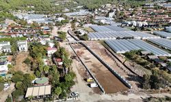 Kumluca’da taşkın kontrol tesisinin ilk etabı tamamlandı