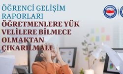 Eğitim-Bir-Sen’den öğrenci gelişim raporu çağrısı