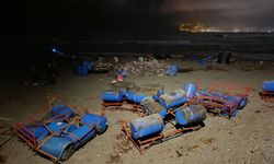 Alanya’da taşan Dim Çayı çardakları sürükledi