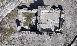 Sillyon Antik Kenti’nde Osmanlı köy meydanı ortaya çıkarıldı