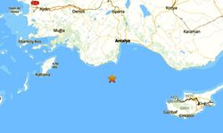 Akdeniz’de 4,2 büyüklüğünde deprem meydana geldi