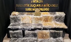Döşemealtı’nda 34 kilo sentetik uyuşturucu ele geçirildi