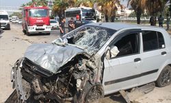 Serik’te korkutan kaza: Sürücü yaralandı