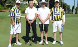 Üç büyüklerin taraftarları golf turnuvasında buluştu