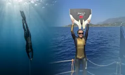 Şahika Ercümen Kaş’ta Türkiye şampiyonu oldu