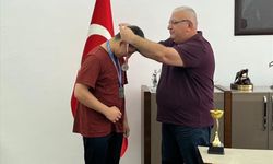 Türkiye ikincisi judocudan Kaymakam Güneş’e ziyaret