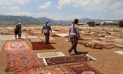 Antalya’da tarihi halılar dekoratif ürüne dönüşüyor