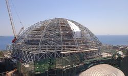Ayasofya kubbesindeki restorasyonda yeni aşama başladı