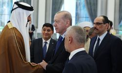 Erdoğan, Katar Emiri’ne taziye ziyaretinde bulundu