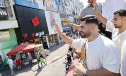Kırkpınar şampiyonu Erkan Taş’a coşkulu karşılama