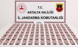 Antalya’da 16 bin 208 uyuşturucu hap ele geçirildi