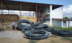 Antalya’da üreticilere 12 bin 300 metre sulama borusu desteği