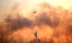 ABD'de orman yangınına müdahale eden helikopter düştü