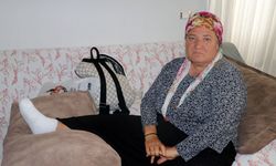 Boyun fıtığı sonrası yardım bekleyen annenin yaşam mücadelesi