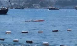 Bodrum’da 11 metrelik yelkenli tekne battı
