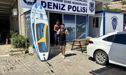 Antalya’da denizde mahsur kalan 2 kişi kurtarıldı