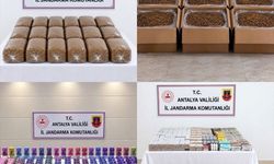 Antalya’da kaçak tütün operasyonunda 500 kilo tütün ele geçirildi