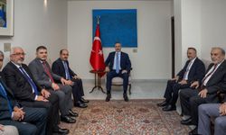 Hakan Fidan, Suriye Türkmen Meclisi Başkanı ile görüştü