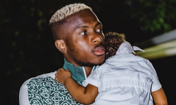 Galatasaraylı Victor Osimhen ikinci kez baba oldu