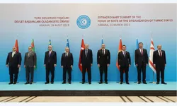 TDT 13’üncü Zirvesi öncesi liderler aile fotoğrafında buluştu
